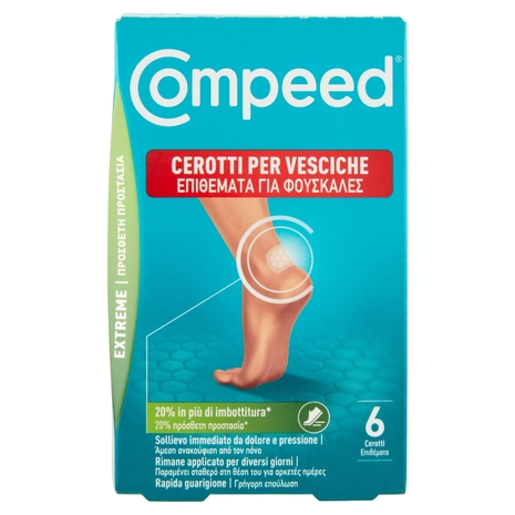 Compeed Cerotti per Vesciche Extreme 6 pz